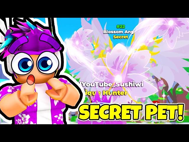 ROBLOX TAPPING LEGENDS FINAL I FINALLY HATCHED 2 SECRET PETS!