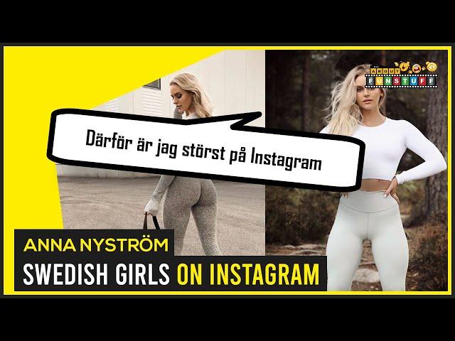 Anna Nyström Workout - Anna Nyström Youtube Träningsövningar - Anna Nystrom Instagram influencer