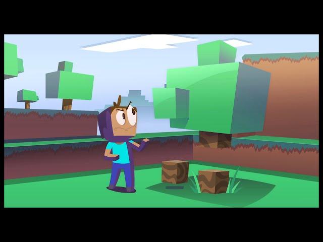 Minecraft Logic - Cartoon Animation