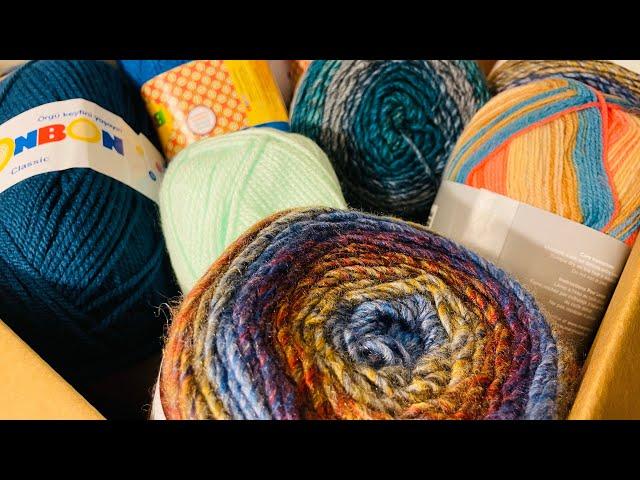 Mary Maxim Haul 16 | Yarn | #crochet #yarn #haul #unboxing #marymaxim #mysterybox #mysterybag