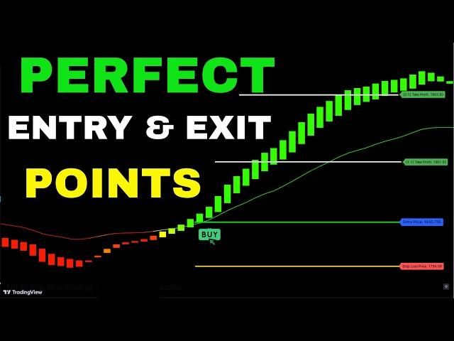 Best Entry/Exit Tradingview Indicator You Need | Perfect Buy & Sell Signals | Buy/Sell Indicator