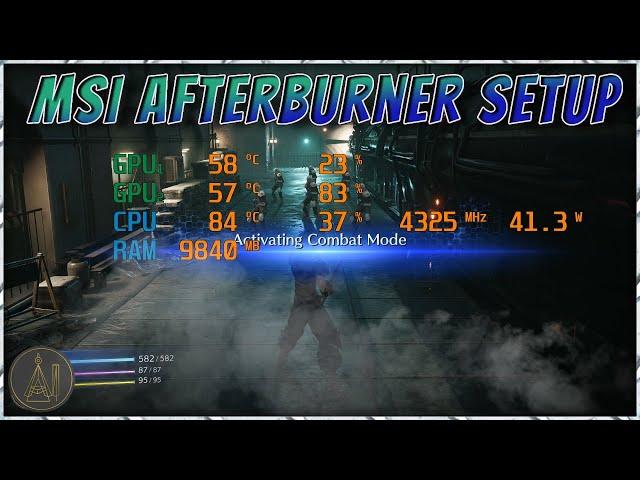 MSI Afterburner Overlay & On-Screen Display | Techie Tutorial