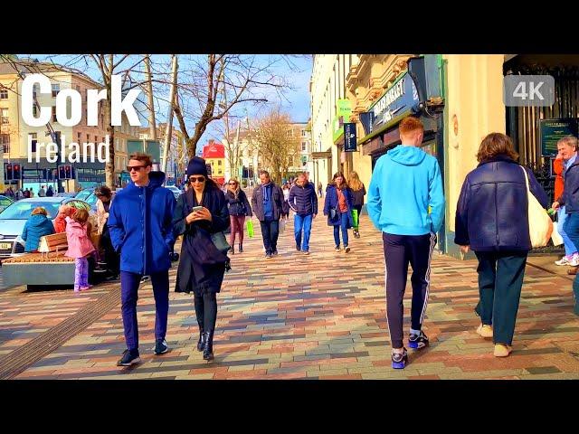 【4K】Cork city, Ireland 2022 | The 18th Century ENGLISH MARKET | 4K Walking tour in Cork | 4K 60fps