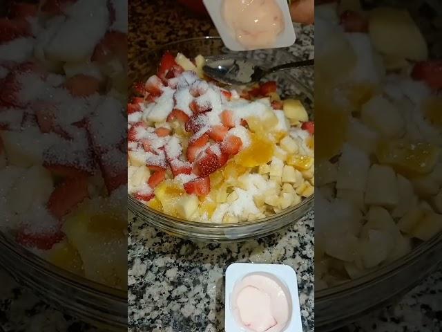 سلطة الفواكه  salade des fruits