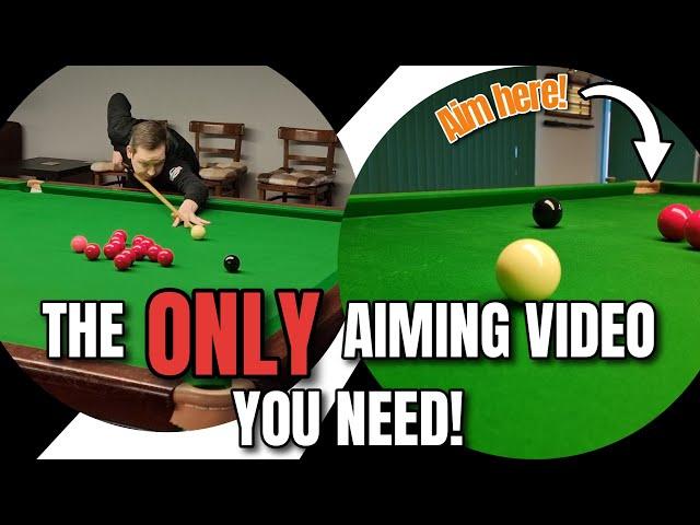 Snooker Aiming SECRETS REVEALED!