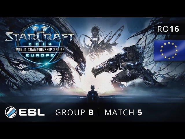 Jjakji vs. Dayshi - Group B Ro16 Decider - WCS Europe 2014 Season 1 - StarCraft 2