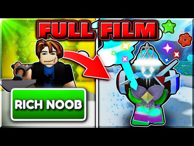 Rich Noob to Tide Popper Full Movie | Bee Swarm Simulator Roblox