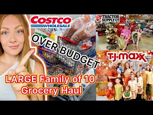 LARGE Family Costco Grocery Haul / SHOP With Me!!