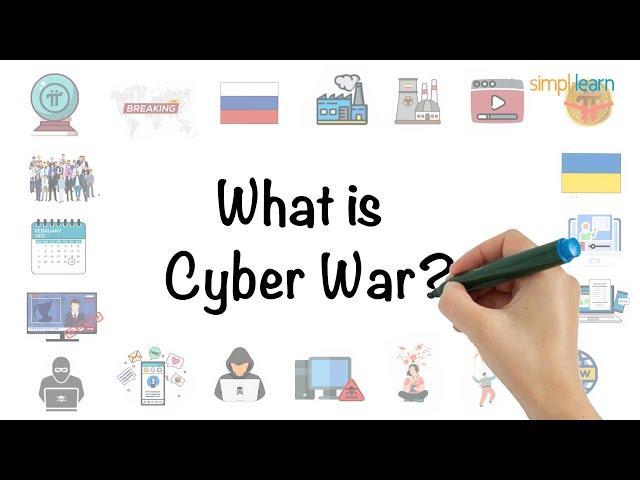 Cyber War Explained In 6 Minutes | What Is Cyber War? | Cyber Security For Beginners | Simplilearn