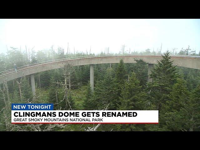 Clingmans Dome to be renamed