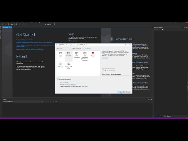 First ASP.Net Core Web API Application