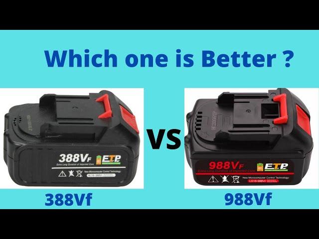 388vf or 988vf impact wrench battery nanwei lvdian