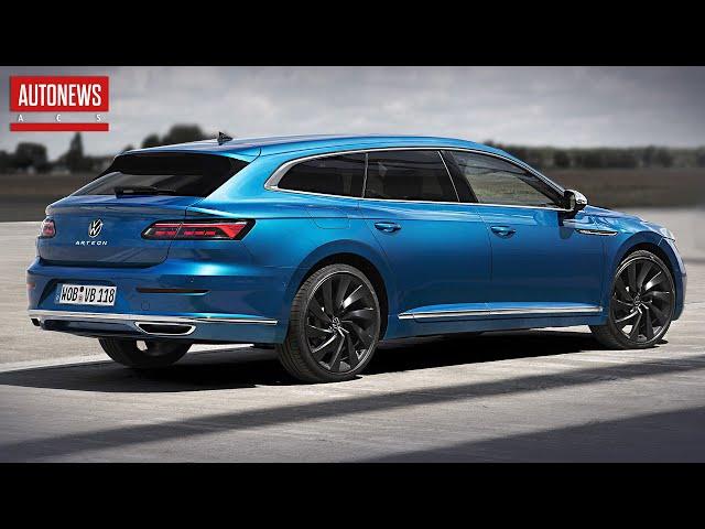 Volkswagen Arteon 2021 - station wagon, hybrid and the "charged" R version! All the details