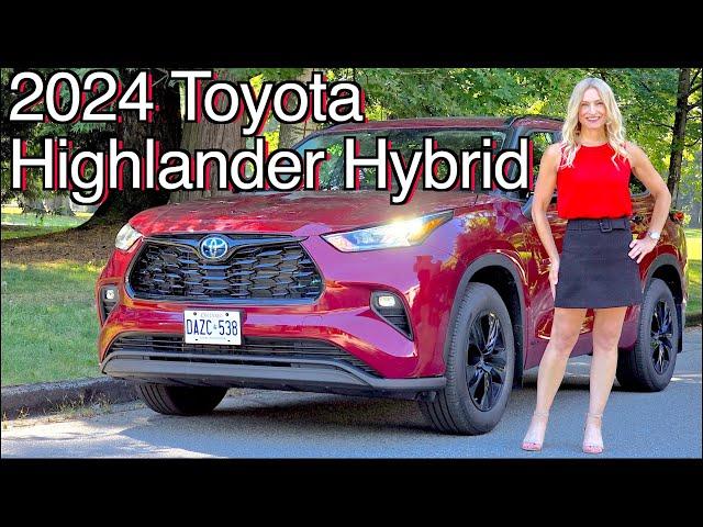 2024 Toyota Highlander Hybrid review // This or Grand Highlander?