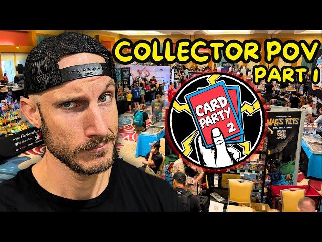 Buying Vintage Pokemon Cards at Card Party 2! (Collector POV)