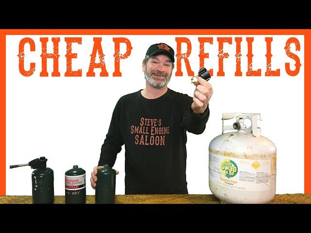 Easily Refill Your 1 Pound Propane Bottle For Pennies