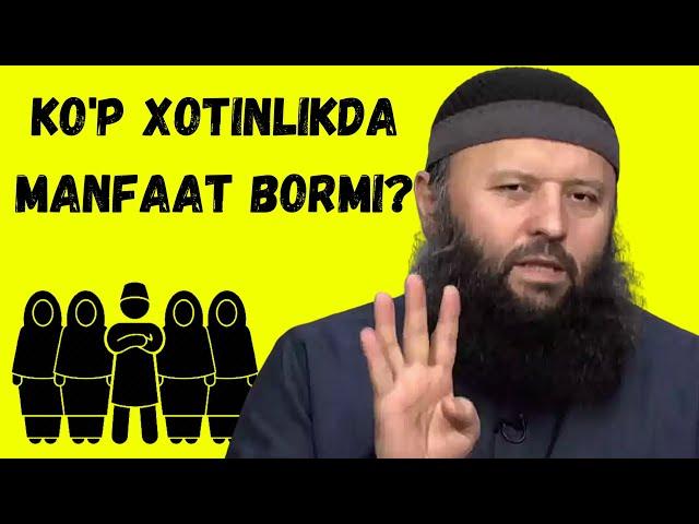 KO'P XOTINLIKDA FOYDA BORMI?-(Shayx Sodiq Samarqandiy)