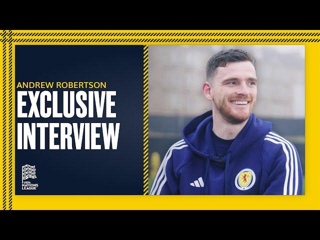 Andrew Robertson's Most Searched Questions   | Exclusive Interview | Scotland National Team