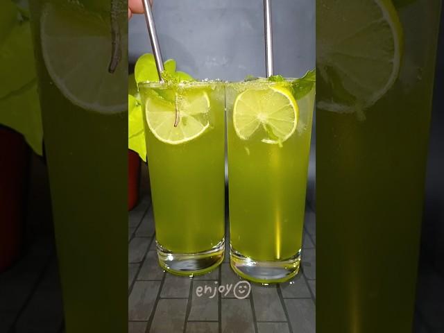 Mint Lemonade Recipe/Iftar Special Refreshing Summer Drinks/Mint lime soda Recipe #summerdrink