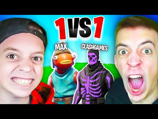 CLASHGAMES vs KLEINER BRUDER MAX in FORTNITE! *EPISCHES BATTLE* 