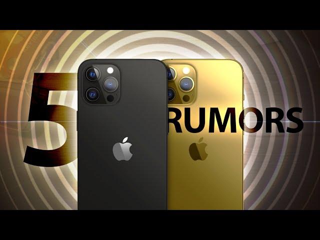 Five iPhone 13 Rumors You Might Have Missed!