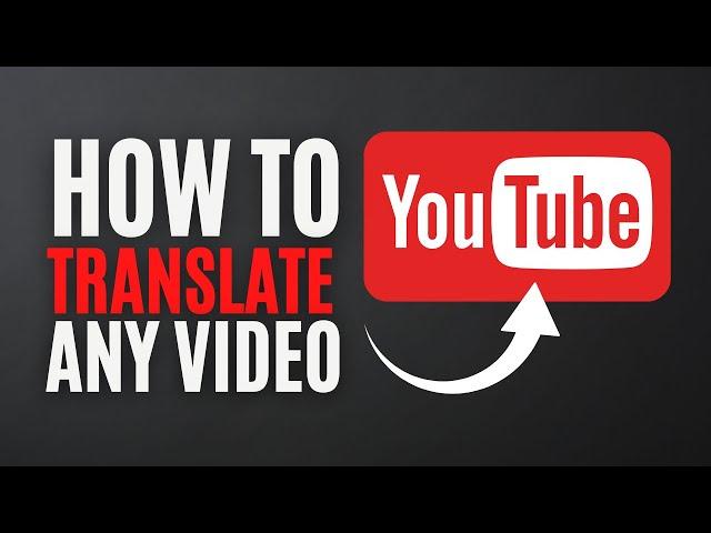 How to Translate Video 2024 YouTube  Language with AI | Voice over