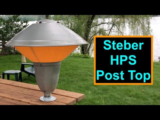 Steber Parkmaster 150watt High Pressure Sodium Post Top Light