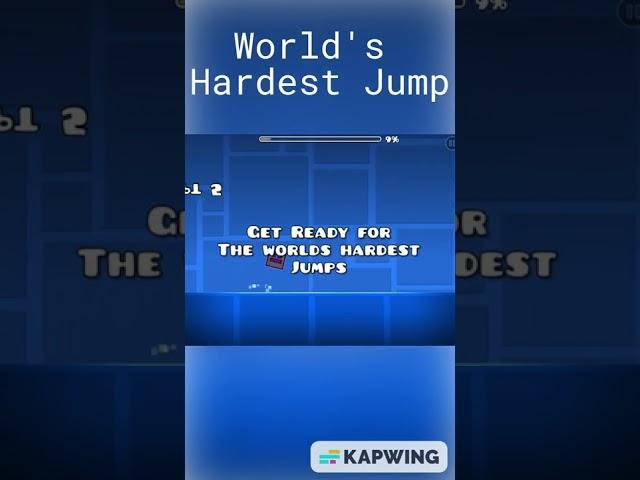 World’s hardest jump #shorts