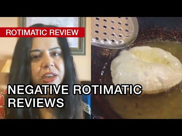 Rotimatic Review | Negative Rotimatic Reviews