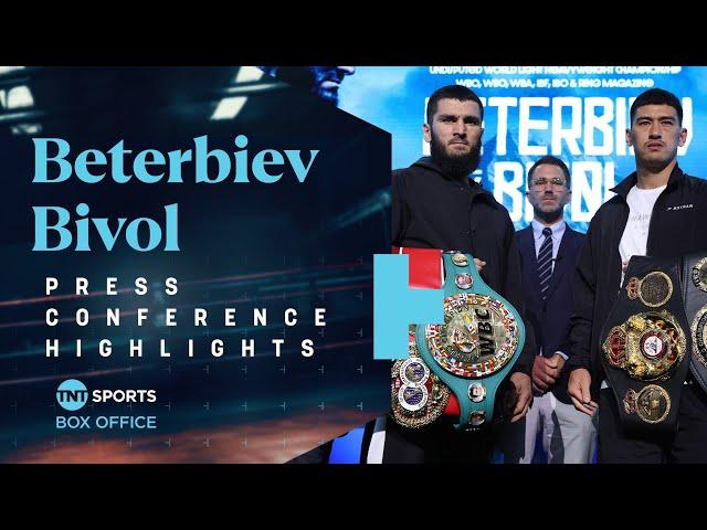 UNDISPUTED Light Heavyweight Showdown  | Artur Beterbiev & Dmitry Bivol share TENSE FACE OFF 