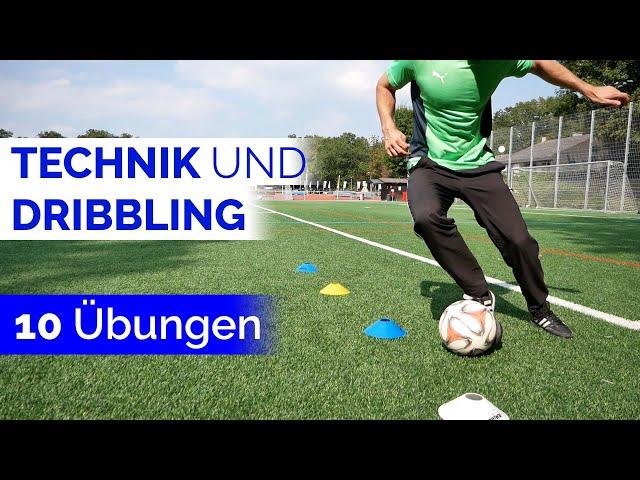 Trainingseinheit zum Nachmachen - Basic Technik und Dribbling Übungen