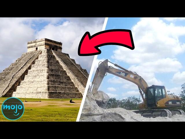 Top 10 Archaeological Discoveries Ruined by Morons