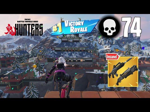 74 Elimination Solo Vs Squads Wins Gameplay (Fortnite Chapter 6 Season 1 PS4 Controller)