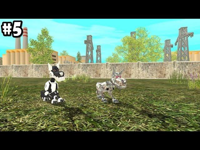 Dog Sim Online - ROBO-DOGS - Android / iOS - Gameplay part 5