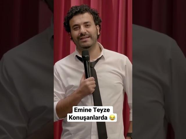 Emine teyze tüm dobralığıyla konuşanlarda kahkaha tufanı oluşturuyor 
