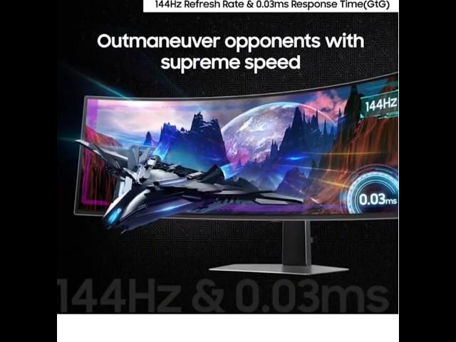 49" Samsung OLED G9 Gaming Monitor – $899! Dual QHD, 144Hz BEAST!