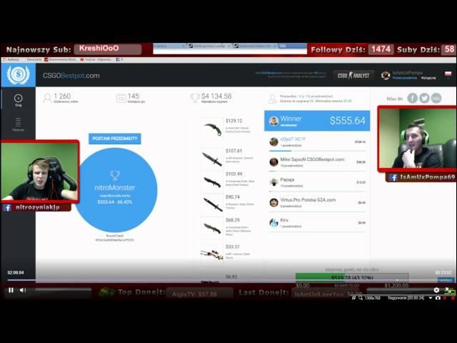 Isamu / Nitro - Kompilacja wygranych CSGObestpot i CSGOJackpot