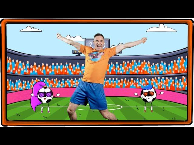 WE ARE THE CHAMPS | Jump Start Jonny | Euro 2024 | Football Dance Exercise Video for Kids