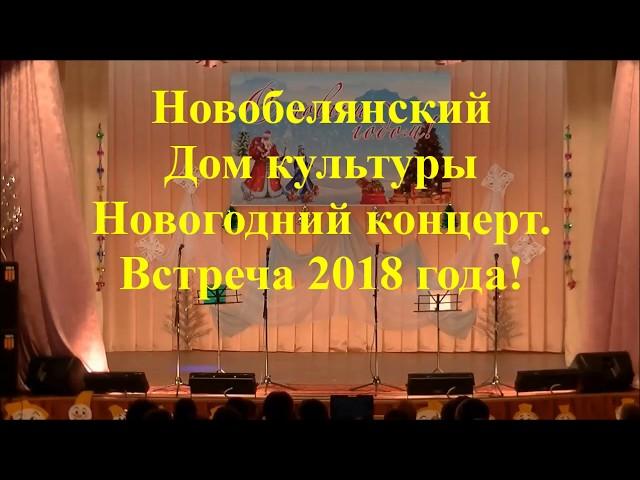 Новогодний концерт Новобелянский ДК