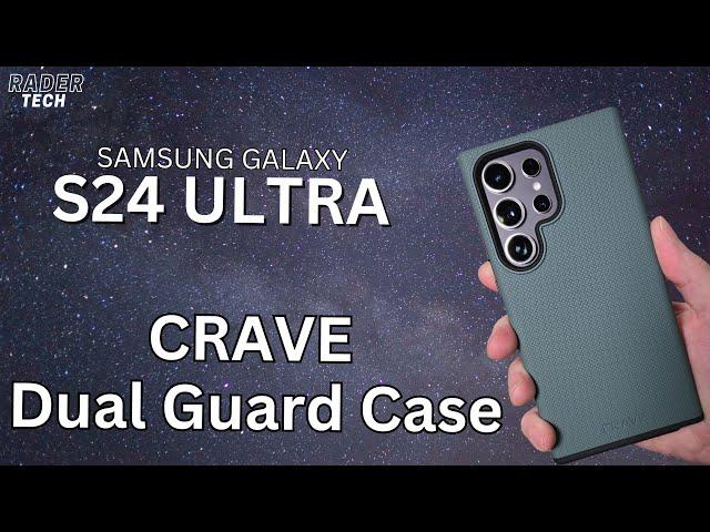 CRAVE Dual Guard Case for the Samsung Galaxy S24 Ultra | A great budget save, several color options