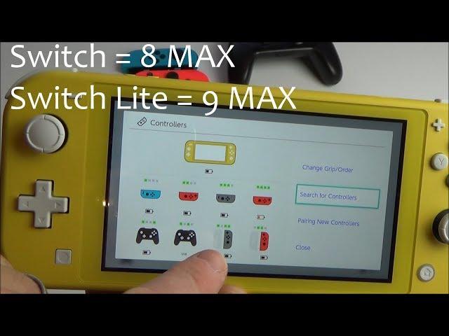 9 Controllers Working on Nintendo Switch Lite