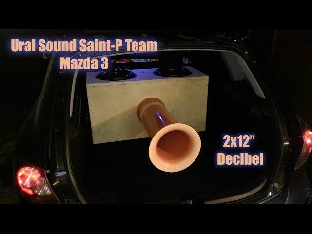 Mazda 3 Ural Sound Saint-P Team 2x12 Decibel