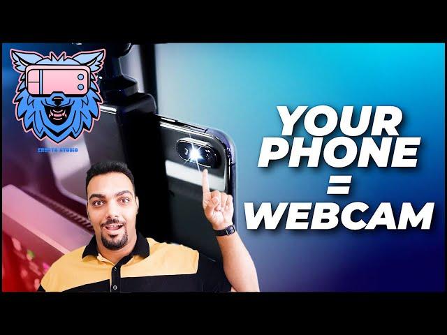 Connect your mobile phone as a webcam using USB cable to PC