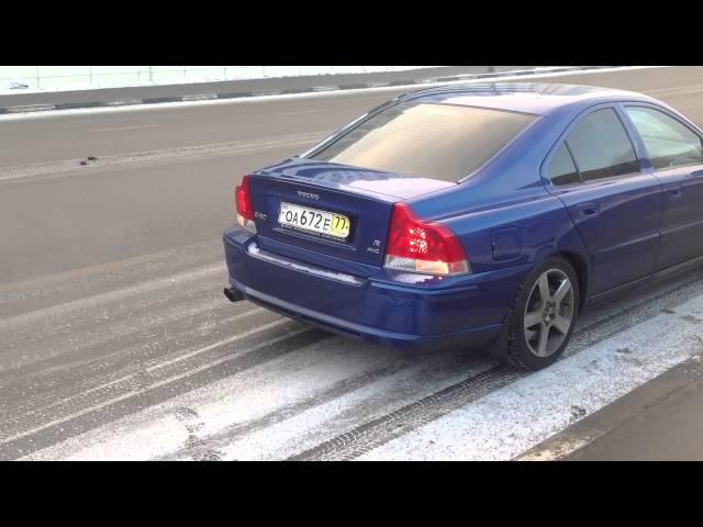 OLD Volvo S60R 500 HP Exhaust, Anti-lag and Launch-control.