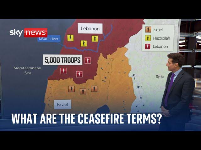 What's in the Israel-Hezbollah ceasefire agreement? | Middle East conflict