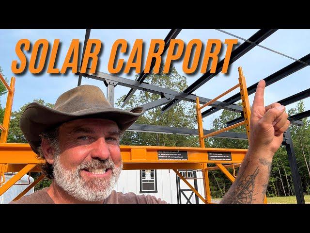Game Changer! | Off Grid Solar Carport Build | Chiko USA