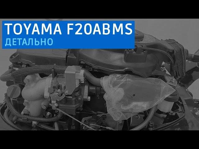 TOYAMA F20ABMS детально