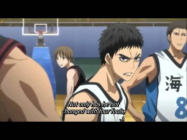 Kaijo vs Too (Aomine vs Kisa)