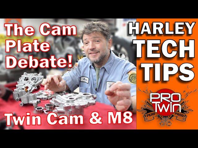 Harley Cam Plate Tech - The M8 TC Cam Plate Debate - S&S Cycle - Kevin Baxter - Pro Twin Performance