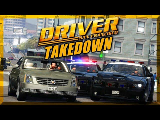 Driver San Francisco Online| Takedown| "I CAN'T SHIFT!"